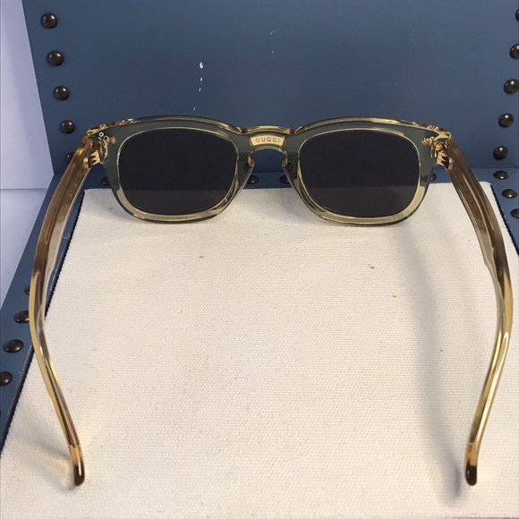 New 💯 Original GUCCI GG0182S 006 SUNGLASSES - Picture 7 of 13